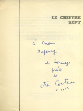 Jean COCTEAU Le chiffre sept Coctea11