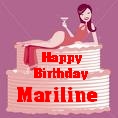 Happy Birthday Mariline !!! Bdcake10