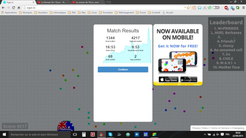 [Jeux Flash] Agar.io Bonbon11