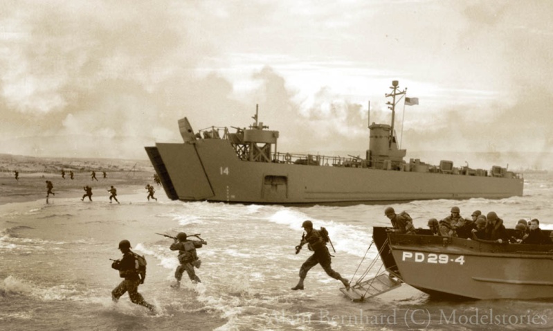 [REVELL] Bâtiment de débarquement LSM Landing Ship Medium US NAVY 1/144ème Réf 05123  Lsm_4210