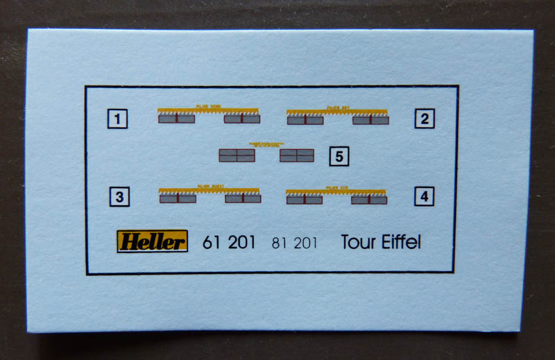 Tour EIFFEL 1/650ème Réf 61201 Tourei18