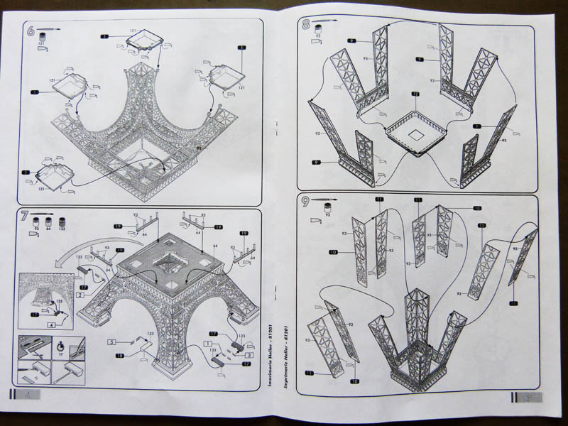 eiffel - Tour EIFFEL 1/650ème Réf 61201 Tourei20