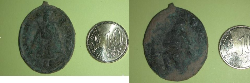 V. de Guadalupe / San Jerónimo - s. XVII Medall10