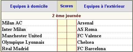 Calendrier-resultat 2eme_j10