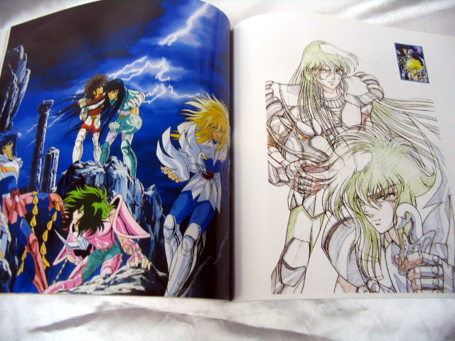 Saint Seiya Sacred Saga illustrations Art Book V10