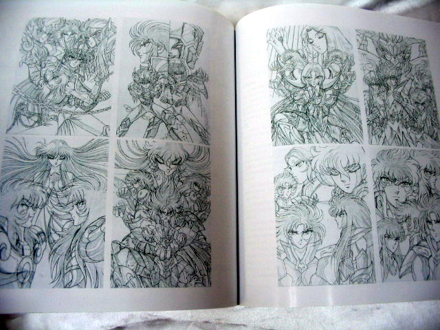 Saint Seiya Sacred Saga illustrations Art Book Z310