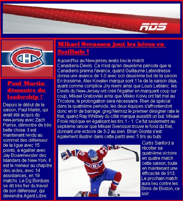 WWW.RDS.CA // Canadiens de Montréal Sans_t12