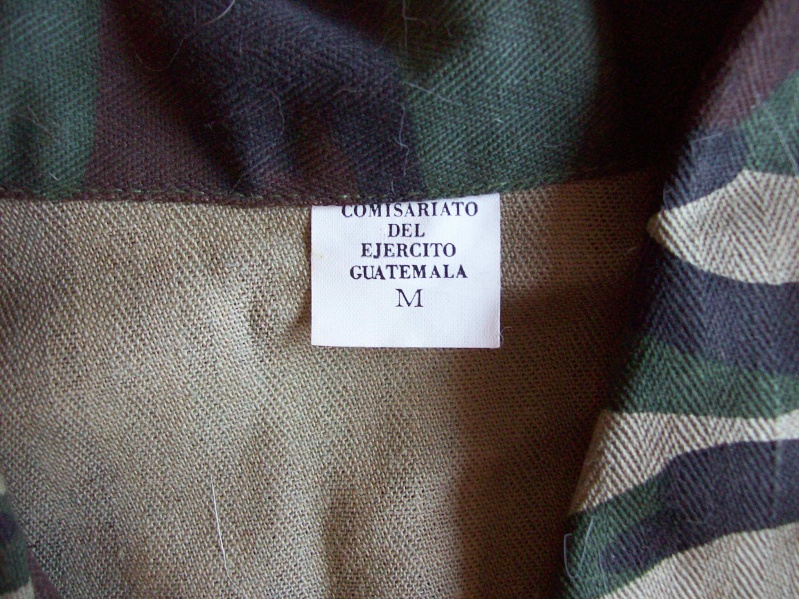 Guatemalan Camouflage uniforms "In Use' 100_6922