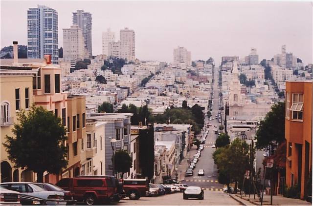 Lombard Street (Twisty Street), San Francisco, Californie - Etats-Unis Sf_str10