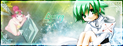 Mes crations ^^ Lyserg11