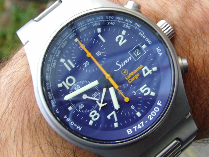 Je vous propose un feu de GMT toutes marques Sinn1410