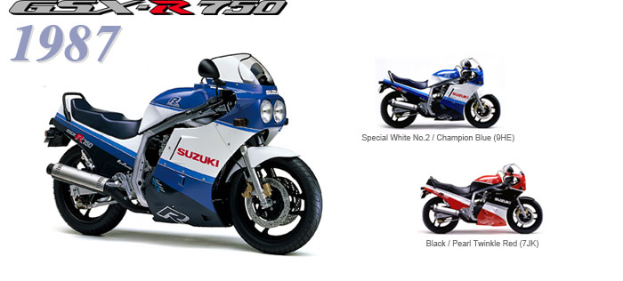 Retrospective technique des GSX-R... R750-112