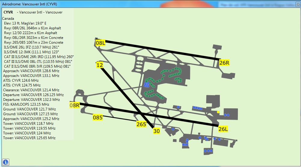 vol liner aux instruments CYVR - KMFR Vancou13