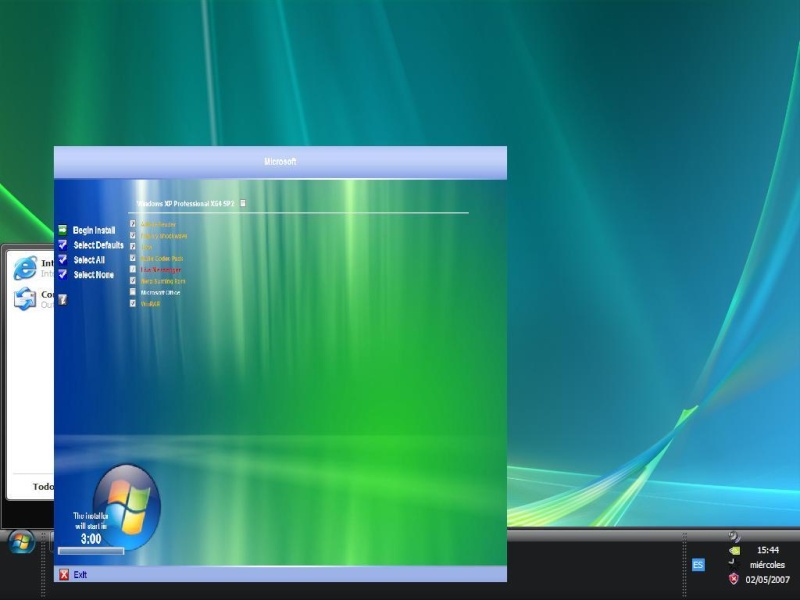Windows XP 2007 SP2 Final x64 (V6) Window11