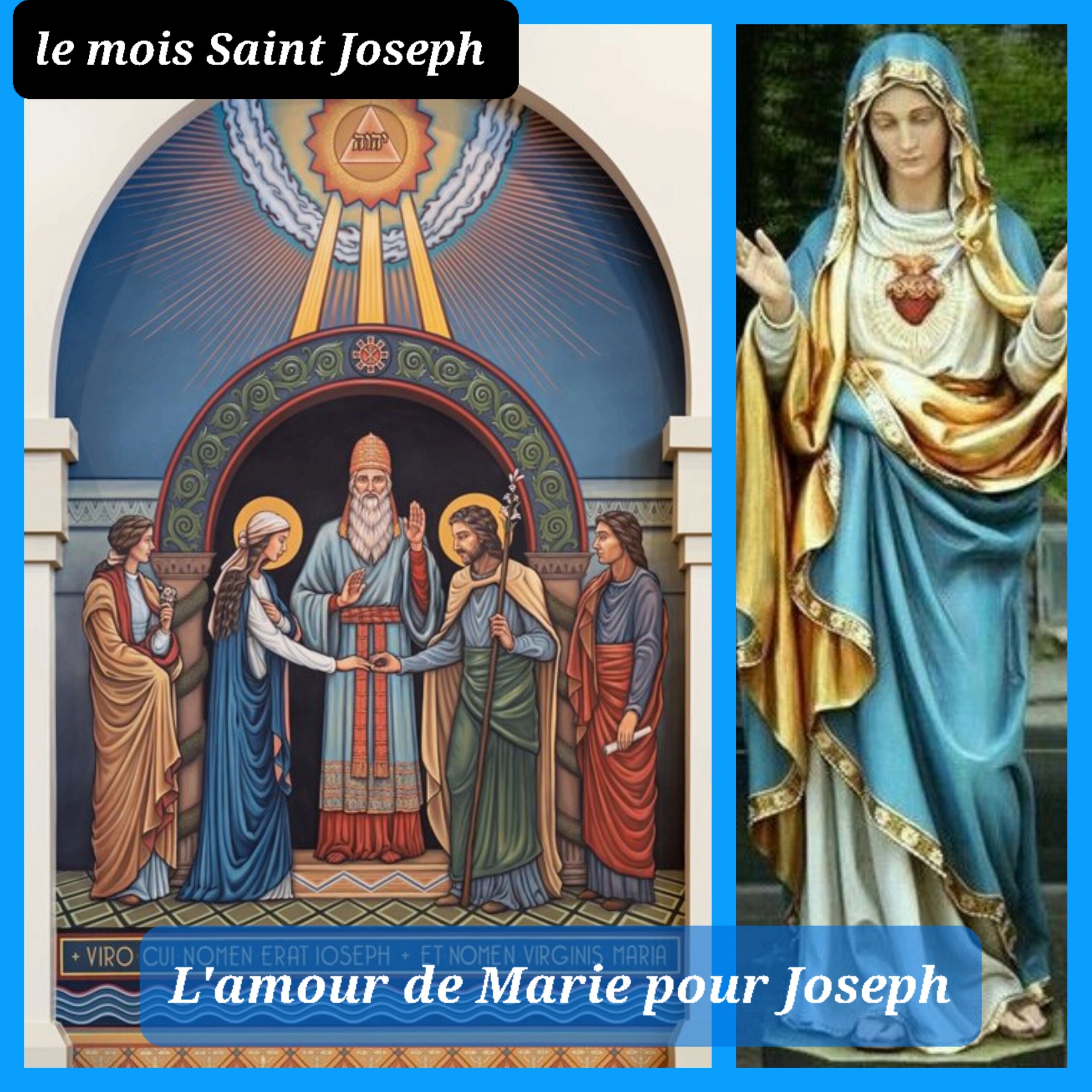   16 mars L'amour de Marie pour  Joseph  20220317