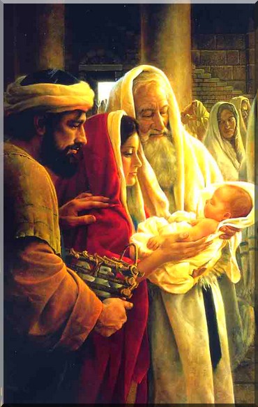9 Mars Joseph présente Jésus au temple Joseph11