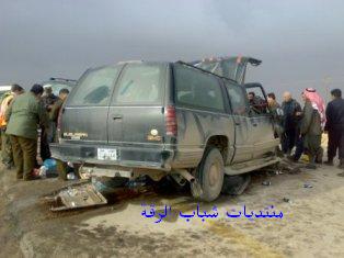 وفاة ثمانية اشخاص في حادث مروري في الرقة 76137b11