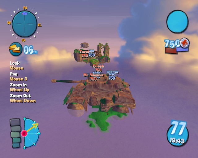 Worms 4 mayhem and Worms 3d maps Screen19