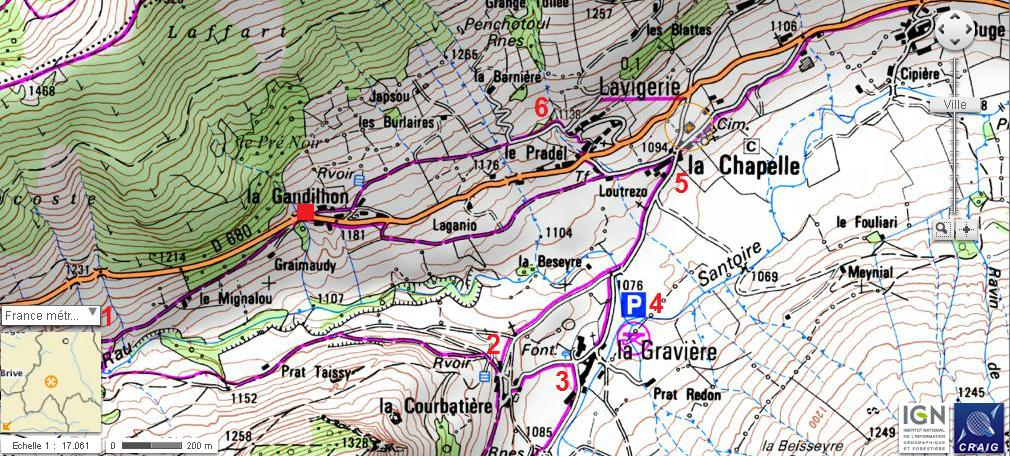 Lavigerie et la vallée de l'Impradine Lavige10