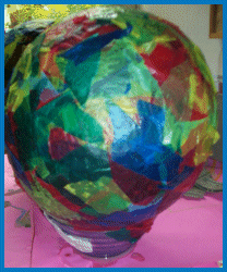 Bastelidee Luftballonlaterne Luftba10