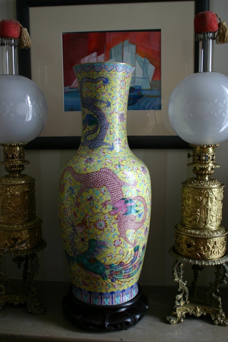 Vase chinois cassé