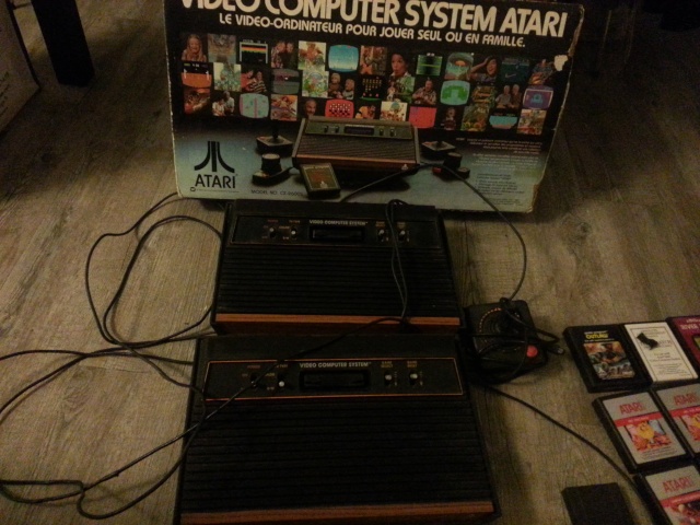 [ESTIM] Atari 2600 et jeux+console Hanimex 20150613