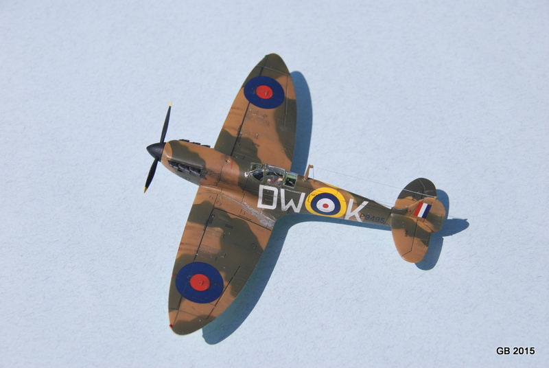 [Airfix] Spitfire MkIa Squadron 610  Dsc_4010