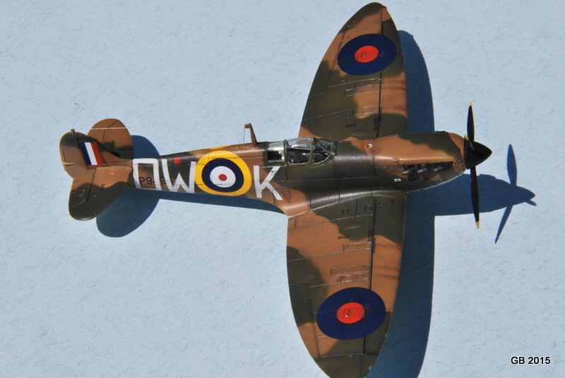 [Airfix] Spitfire MkIa Squadron 610  Dsc_4021