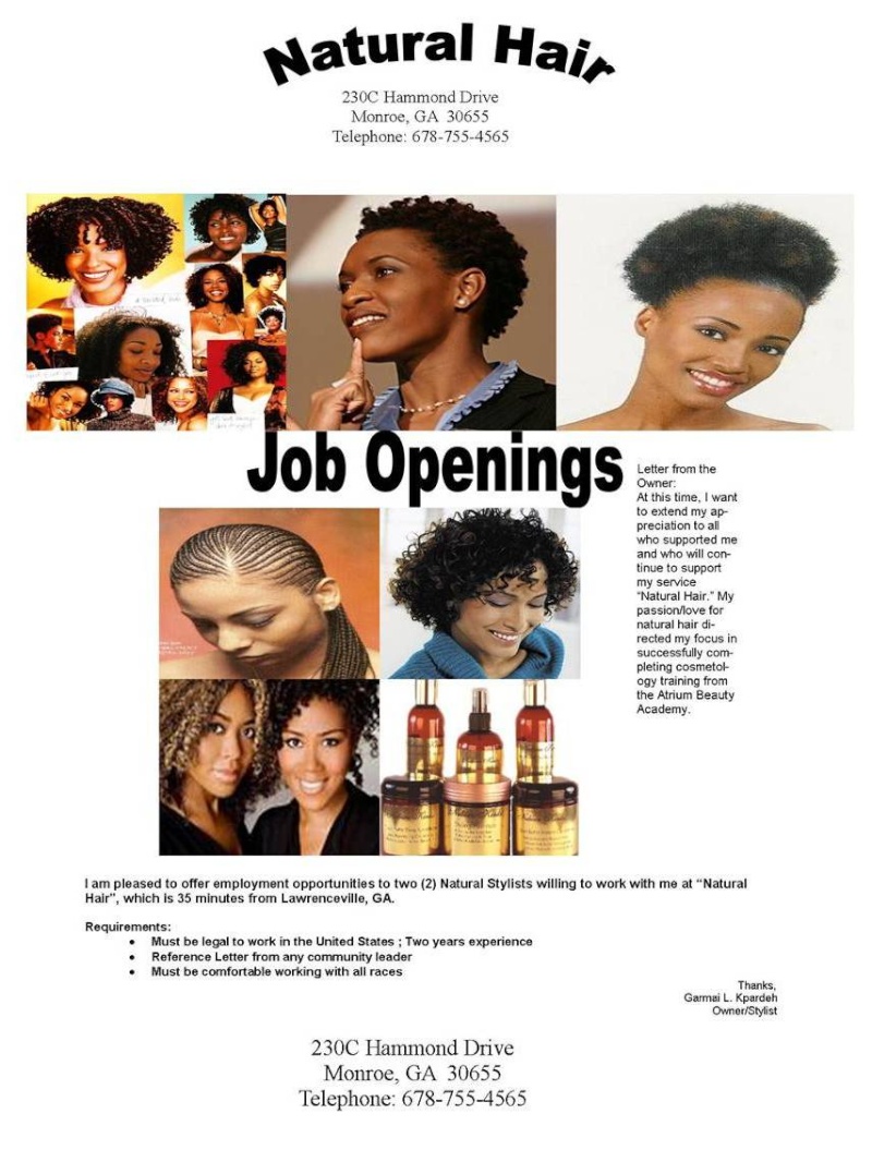 NATURAL HAIR SALON - LIBERIAN OWNED AND OPERATED Image010