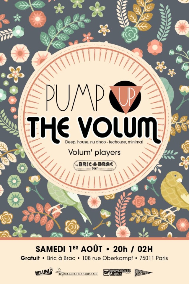 Pump Up The Volum': 01 / 08 / 15: Bric à Brac (Paris 11) Pump_a10