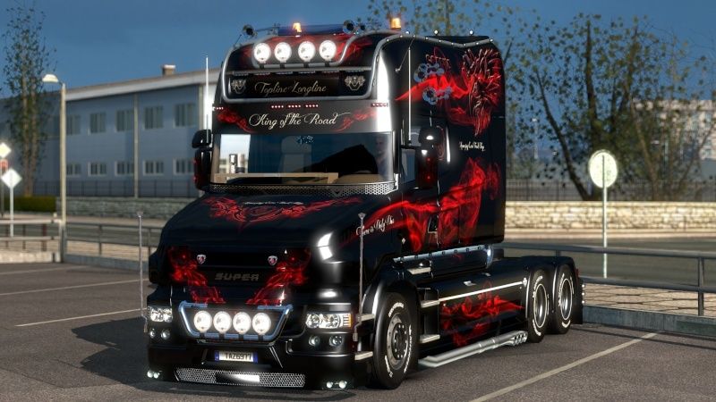 MOD : Pack Longline Scania T & Streamline Edition Smoke Red Ets2_021