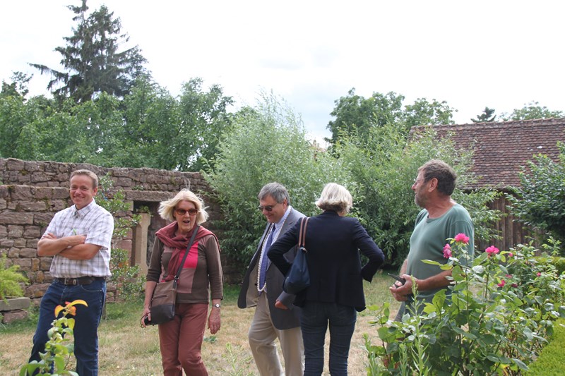 Visite de Monsieur le Député Laurent Furst le 28 juillet 2015 à Wangen Img_0112