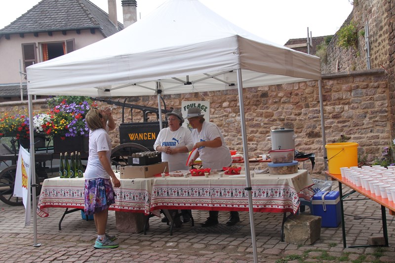 11 ème édition du Marathon du Vignoble d'Alsace et son passage à Wangen le 21 juin 2015 Img_8113