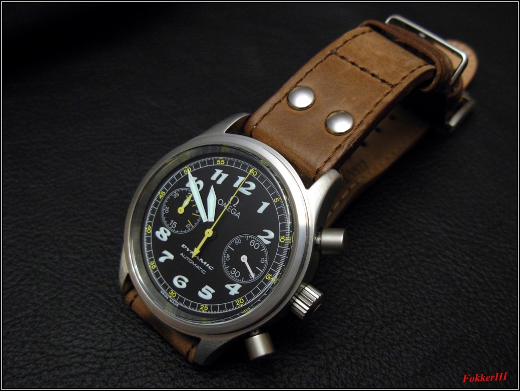 Un bracelet d'une marque sur une montre d'une autre marque Dynami25