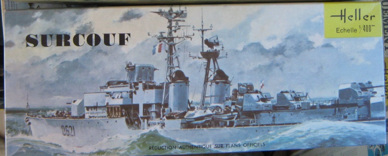 Escorteur d Escadre type T 47 D621 SURCOUF classe SURCOUF 1/400ème Réf KIT 61013 11a_su10