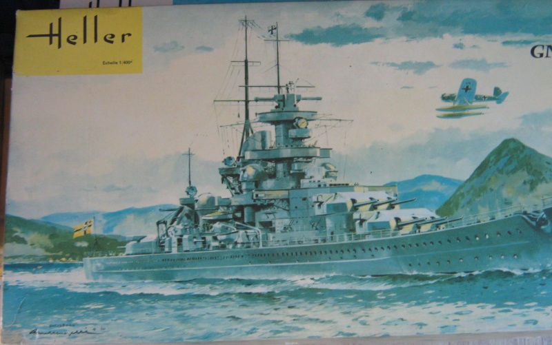 Croiseur de bataille GNEISENAU 1/400ème Réf L 1037 14_gne10