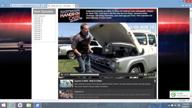 Eastwood - Hands on Cars - Episode 13 - Nice 76 Elky Shown At Spring Carlisle Swap Meet Screen11