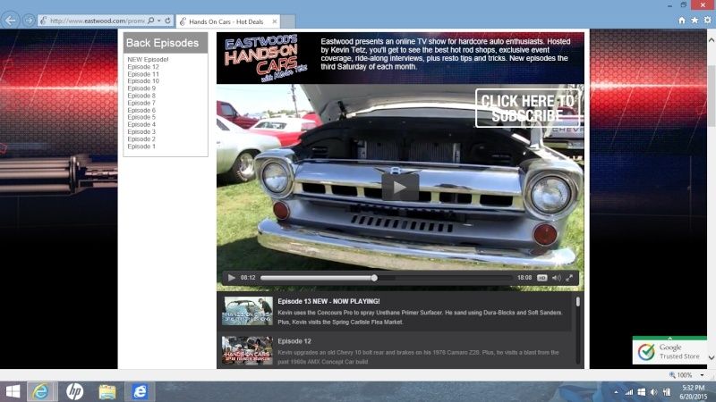 Eastwood - Hands on Cars - Episode 13 - Nice 76 Elky Shown At Spring Carlisle Swap Meet Screen12