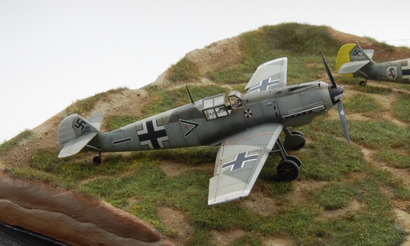 Messerschmitt Bf109 E-3 et E-4 - terror of the Spitfire - Tamiya et Airfix 1112
