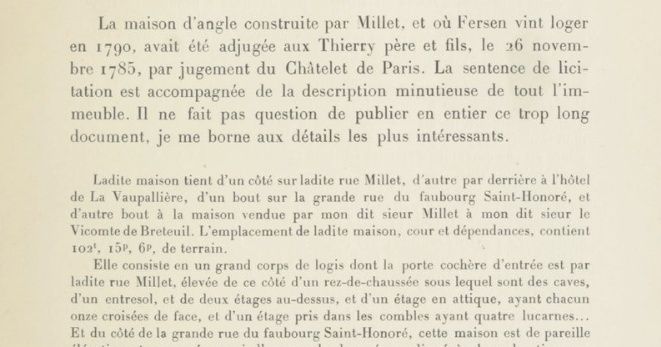 Le logement de Fersen à Paris - Page 2 111