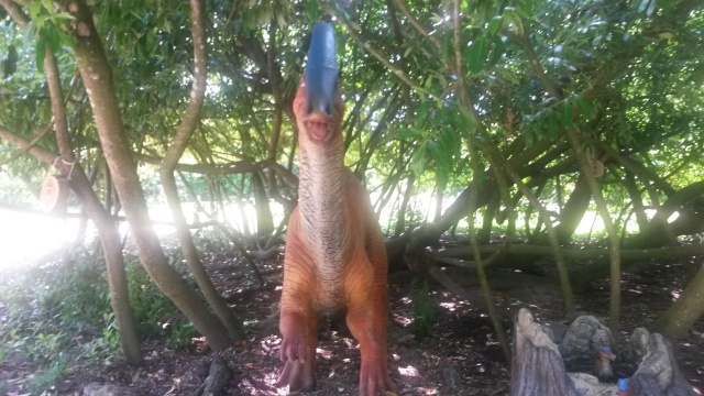 Zoo de Thoiry / Expositions de dinosaures 20150627