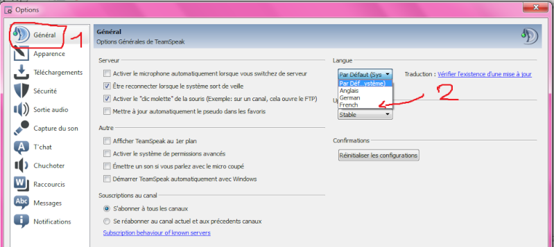 Serveur et tutoriel TeamSpeak Rr10