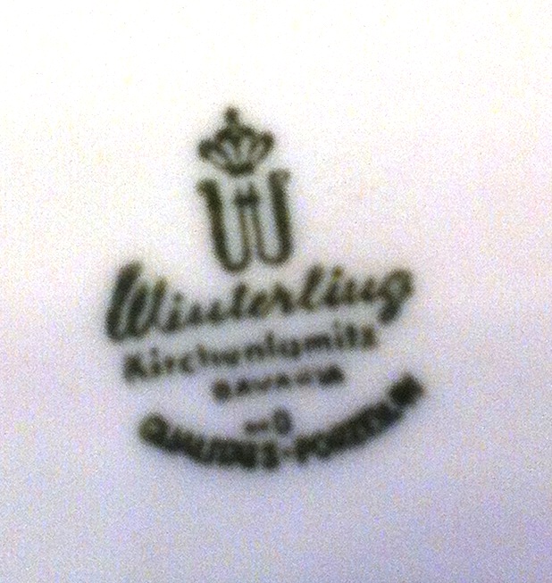 Plat porcelaine Winterling Bavaria Img_8210