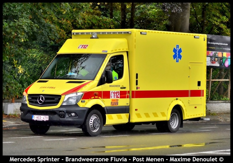 Nieuwe ambulance Brandweer Fluvia - Post Menen Menen_10