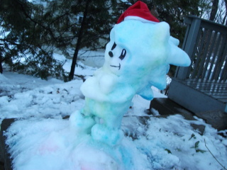 Sonic Snowman Snowho14