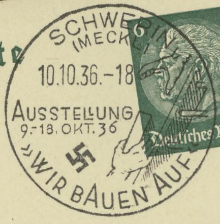 Sonderstempel des Deutschen Reiches - Seite 2 Schwer10