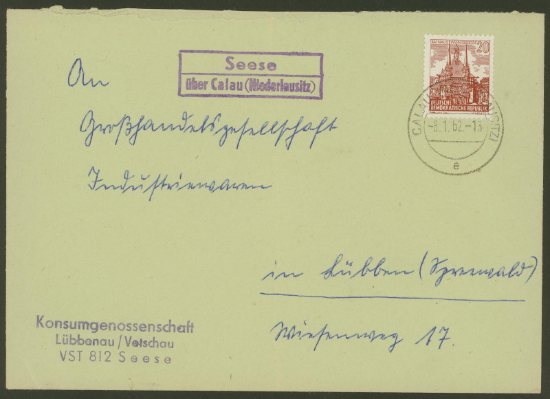 nach - Deutschland - Landpoststempel (Poststellenstempel) Seese_10