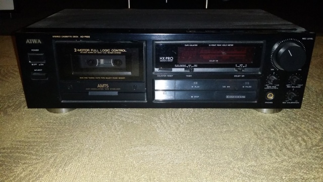AIWA Cassette Deck AD-F600 (USED)SOLD 20150716