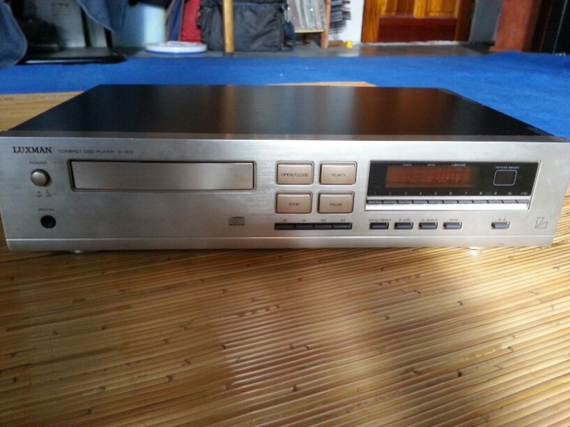 Luxman CDP D-322 CD Player (Used) Img_0222