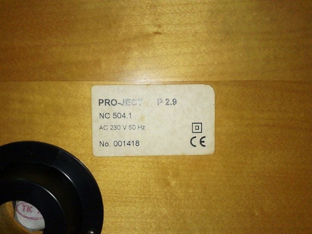 Pro-ject turntable (Used) 04062012